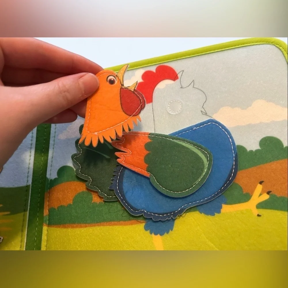 Goliyean Montessori Busy Board Book - My First Farm - NEW - Picture 11 of 13